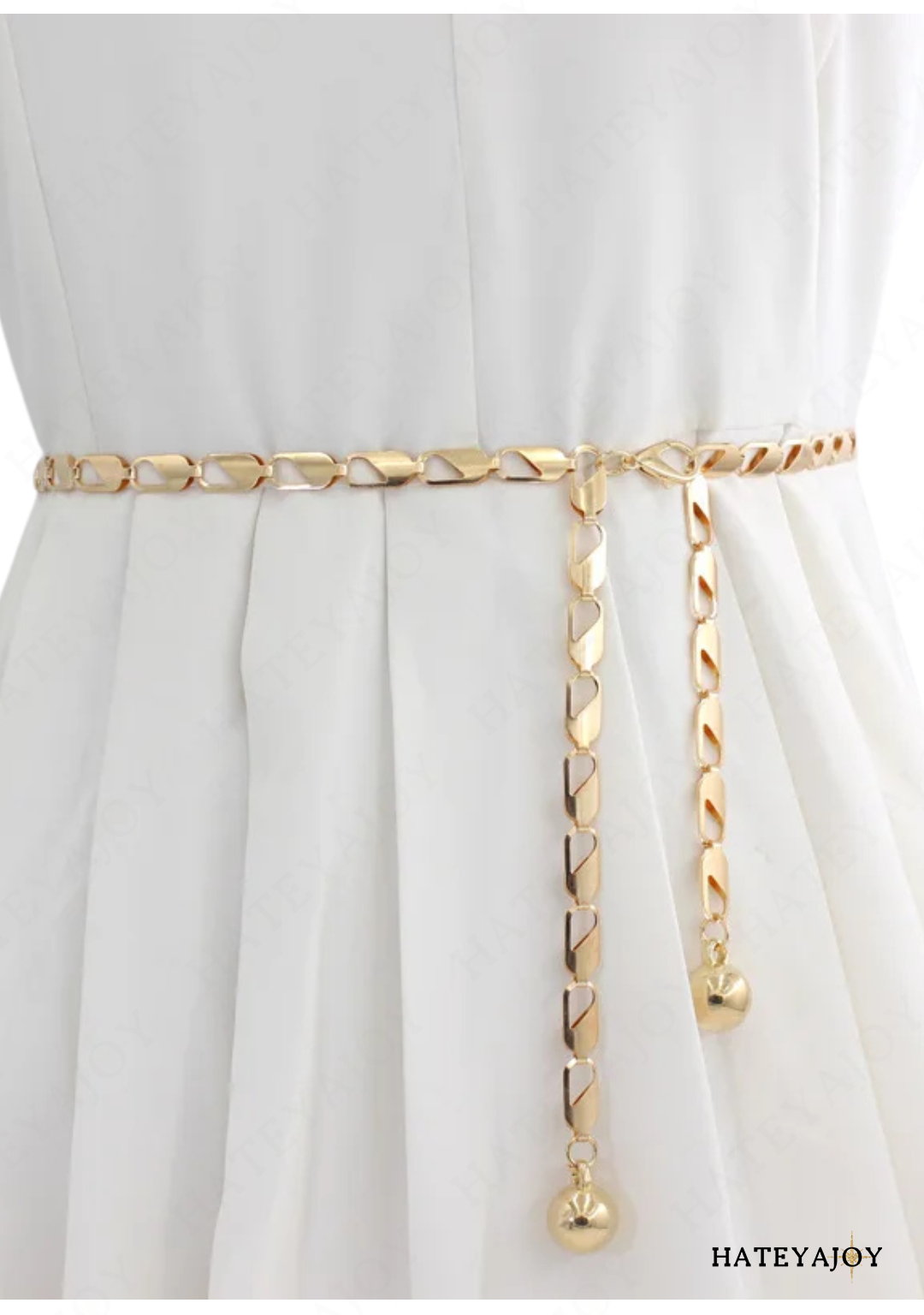 Ceinture Fine Dorée Femme | Elu