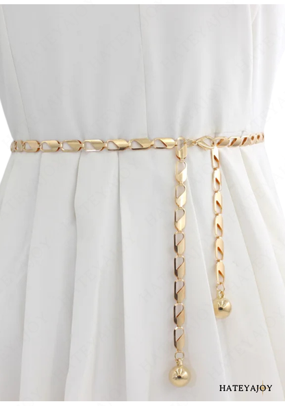 Ceinture Fine Dorée Femme | Elu