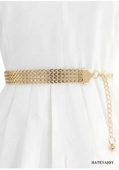 Ceinture Mailles Chaine Dorées | Tallulah