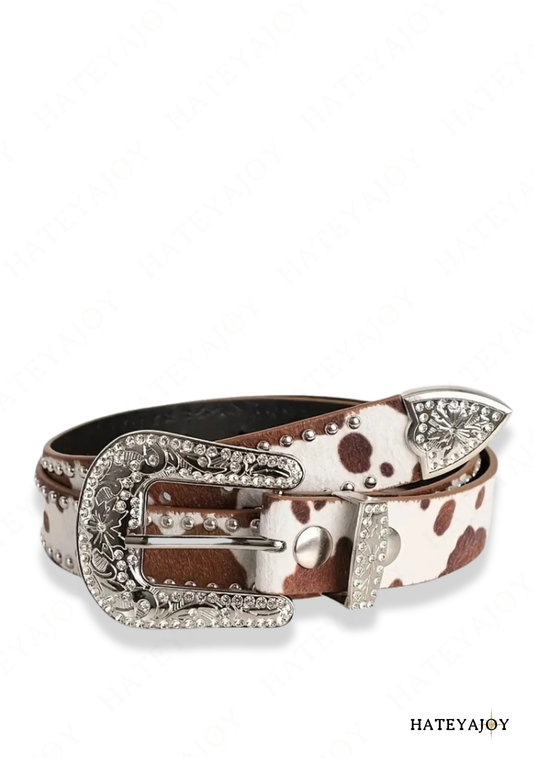 Ceinture Imprimé Vache | Nova