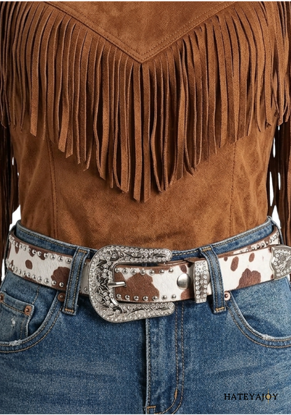 Ceinture Imprimé Vache | Nova