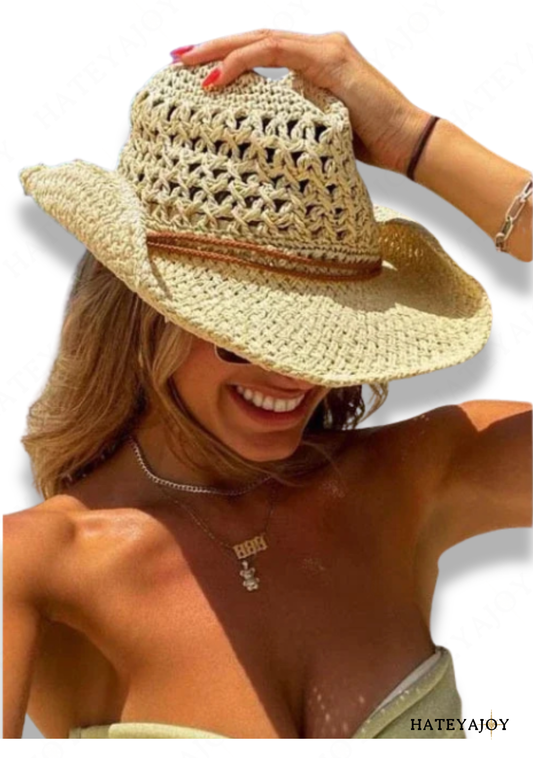 Chapeau Western Paille | Coyote