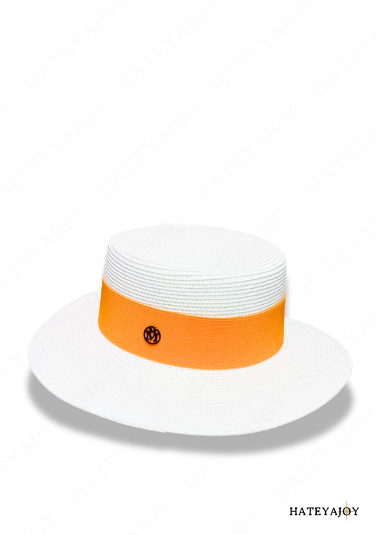 Chapeau Blanc Femme Chic | Lysorange