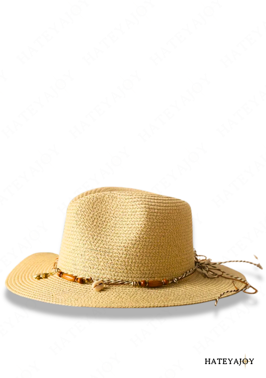 Chapeau En Paille Femme Eté Plage | Sunny