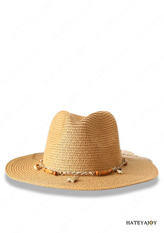 Chapeau En Paille Femme Eté Plage | Sunny