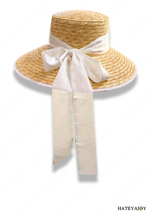 Chapeau Paille Nœud | Shersy