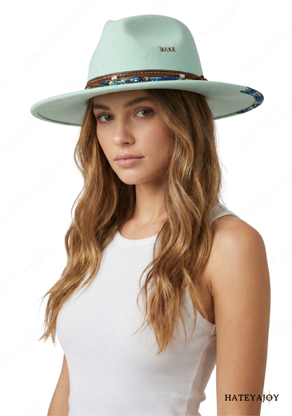Chapeau Feutre look raffiné Boho Chic<br>Lior