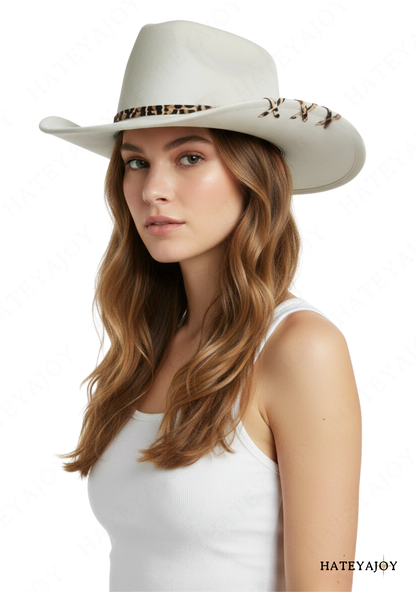 Chapeau Style Western<br>Zebda