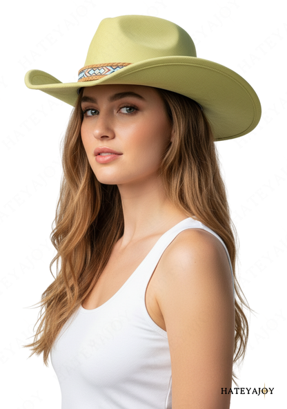 Chapeau Boho Style Western Cowgirl<br>Ginger
