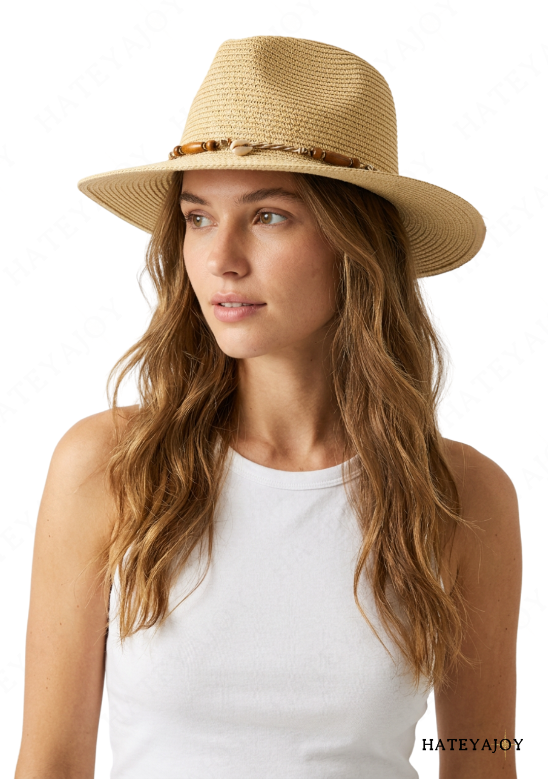 Chapeau En Paille Femme Eté Plage | Sunny
