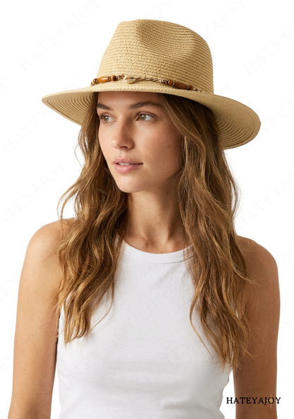 Chapeau En Paille Femme Eté Plage | Sunny