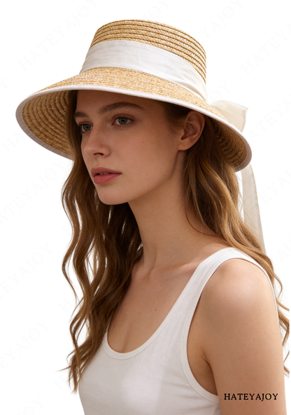 Chapeau Paille Nœud | Shersy