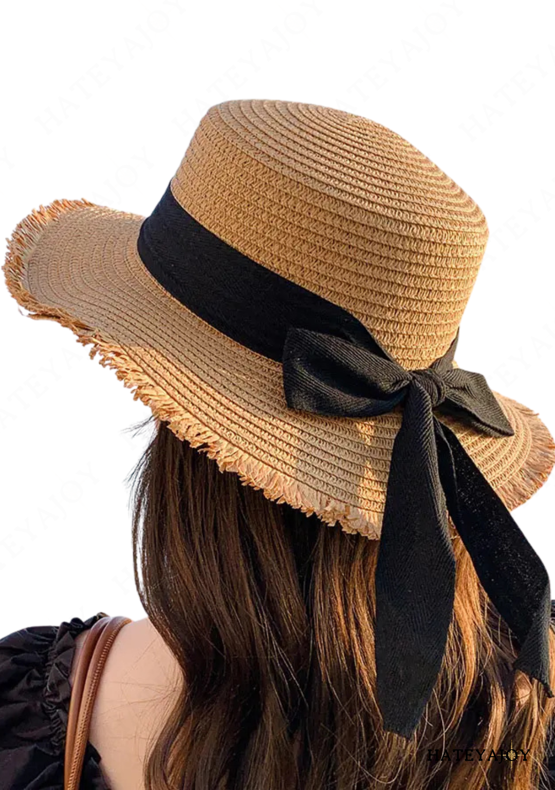 Chapeau De Paille Avec Nœud | Nelly