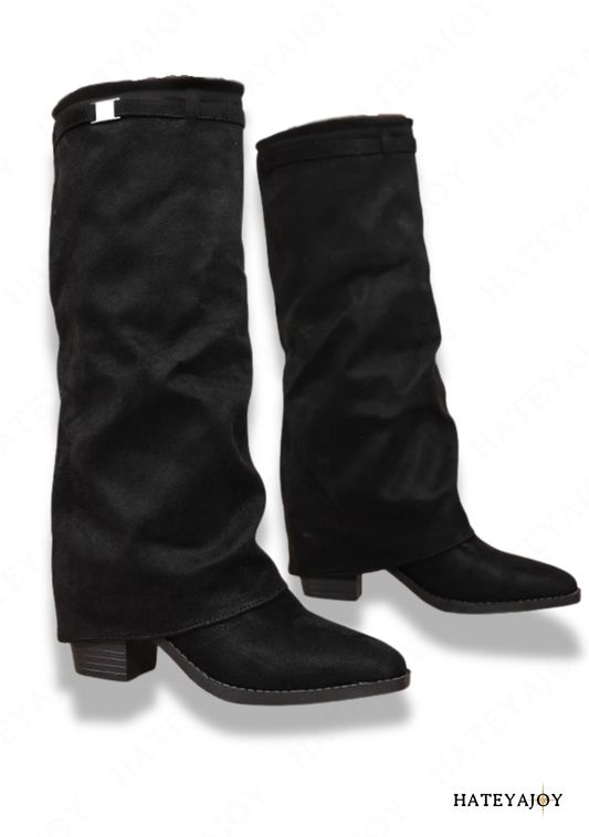 Bottes Hautes Talon carré Trendy's