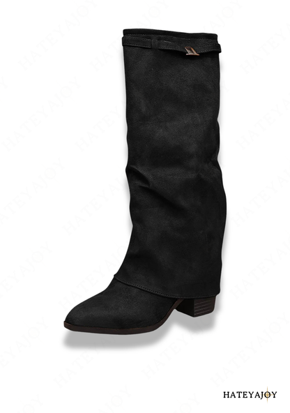 Bottes Hautes Talon carré<br>Trendy's