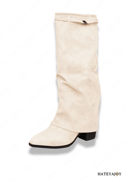 Bottes Hautes Talon carré<br>Trendy's