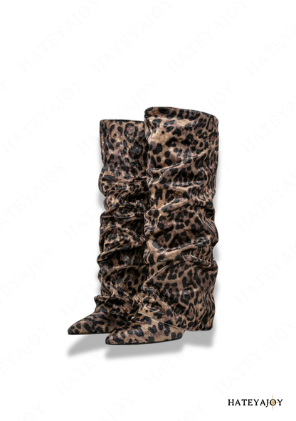 Bottes plissées femme<br>Lisy