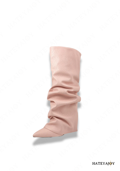 Bottes plissées femme<br>Lisy