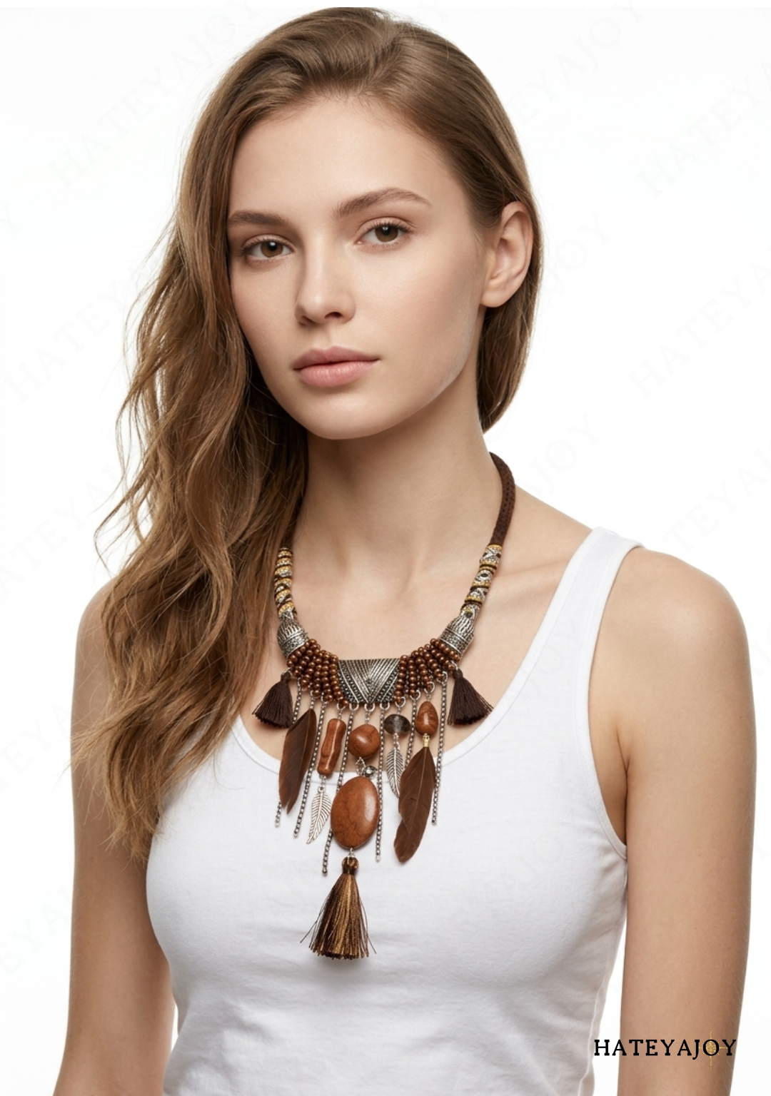 Collier Bohème Style Africain<br>Lewa