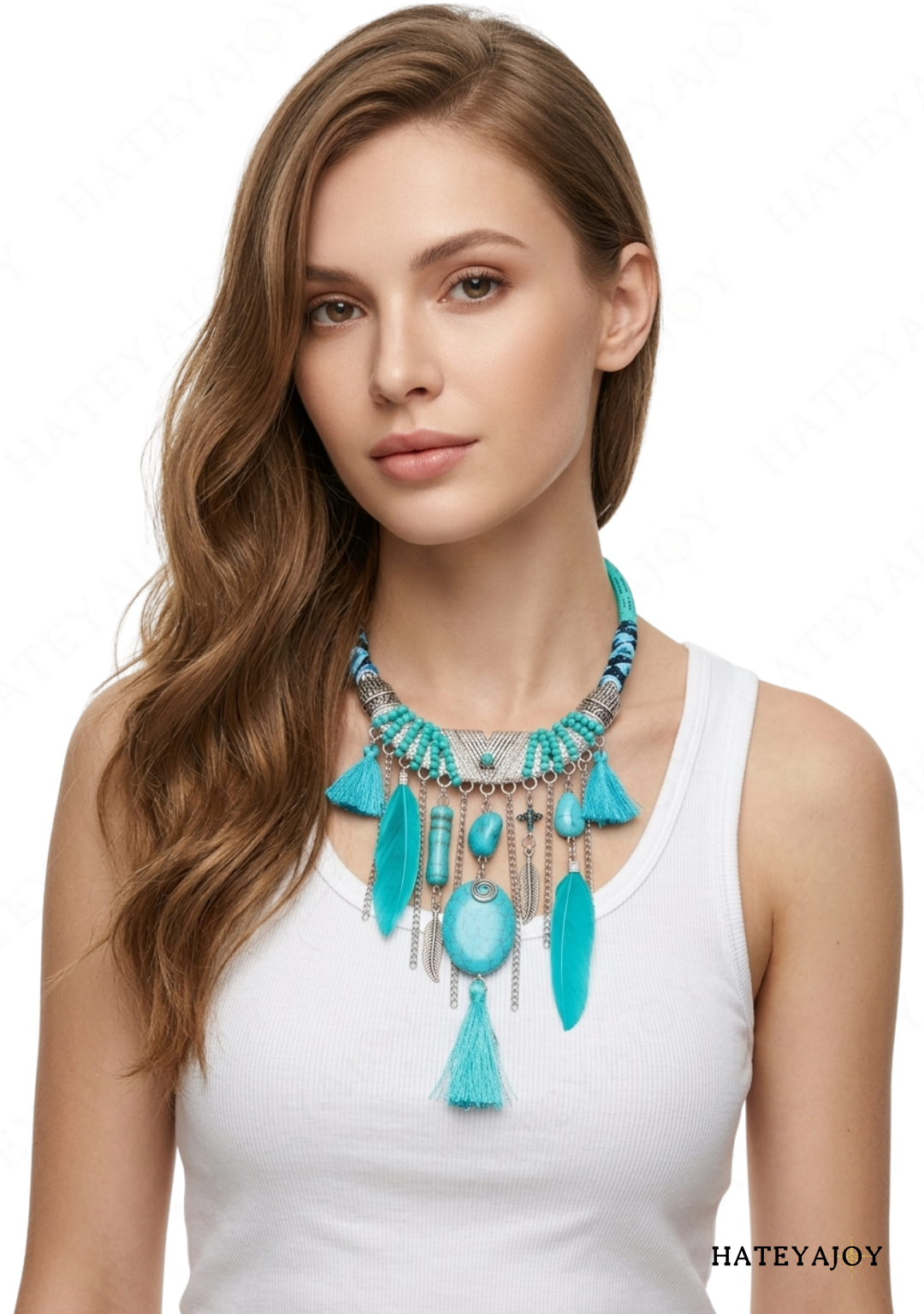 Collier Bohème Style Africain<br>Lewa