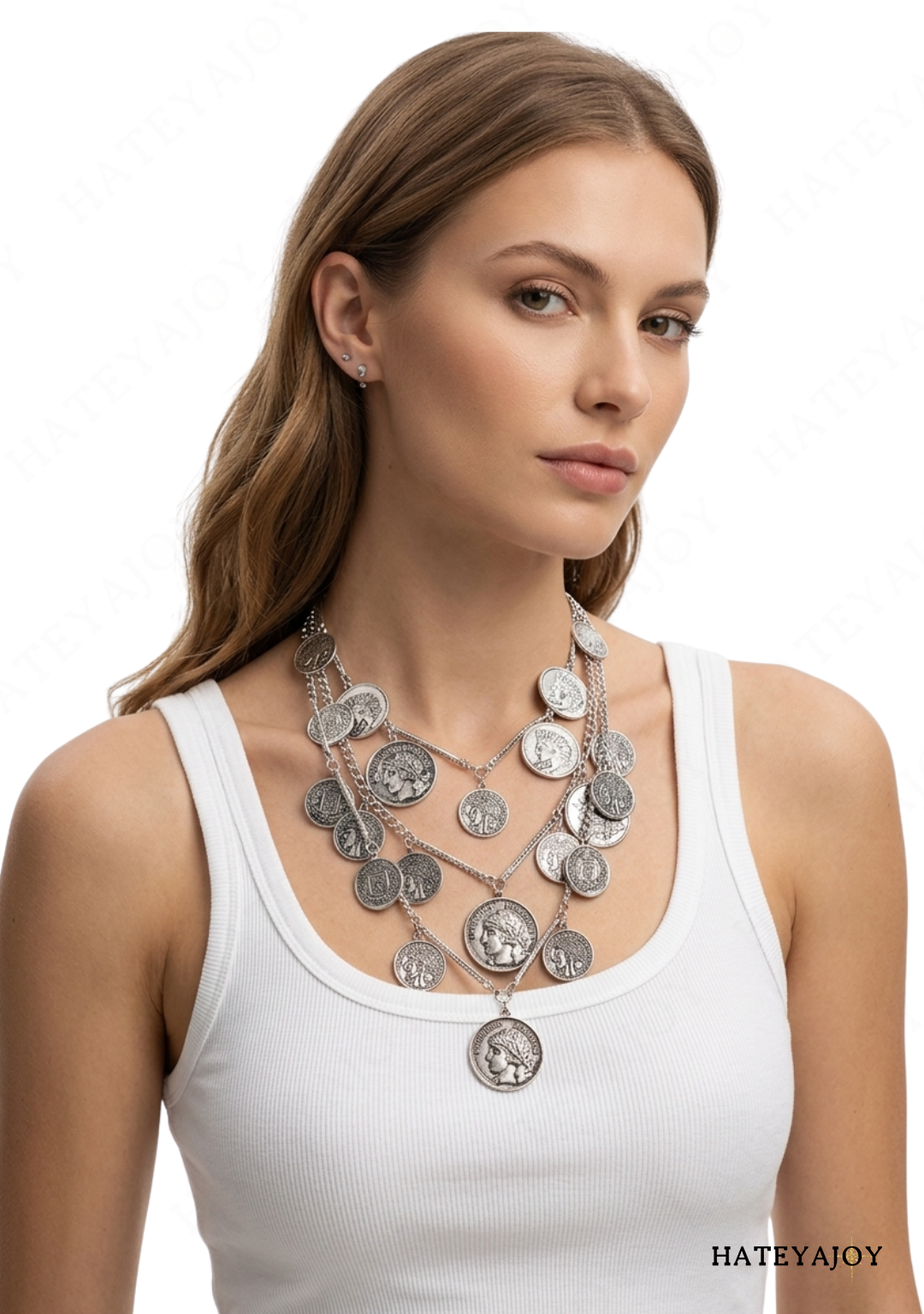 Collier Multi Pièces Look Bohème Chic<br>Brooklyn