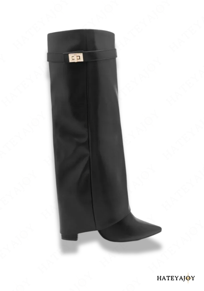 Bottes Hautes à talon carré<br>Teelt