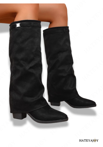 Bottes Hautes Talon carré<br>Trendy's