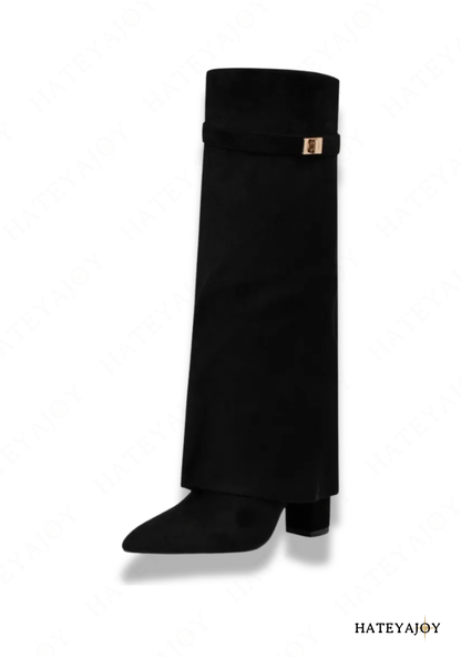 Bottes Hautes à talon carré<br>Teelt