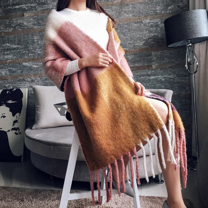 Grande Écharpe Plaid<br>Helena