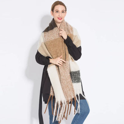 Grande Écharpe Plaid<br>Helena