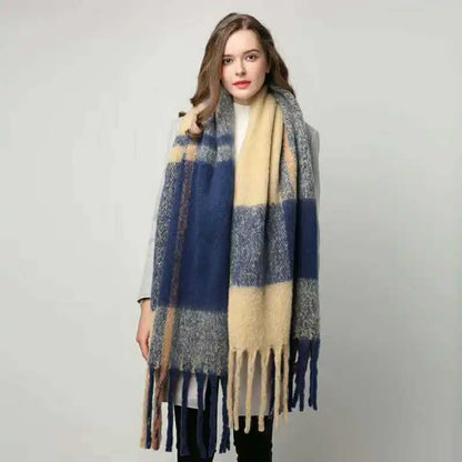 Grande Écharpe Plaid<br>Helena