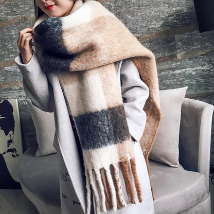 Grande Écharpe Plaid<br>Helena