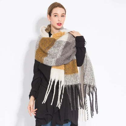 Grande Écharpe Plaid<br>Helena