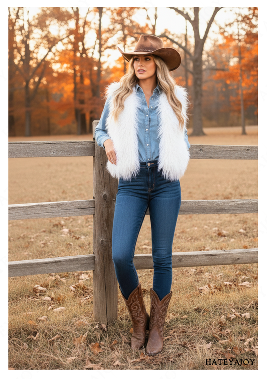 Gilet Laine De Mouton Delicaty