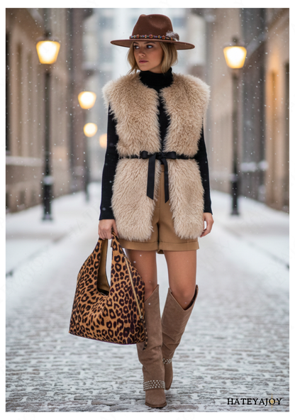 Sac Cabas Anse Courte<br>Fauve