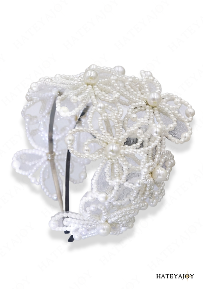 Serre Tête Perles Mariage