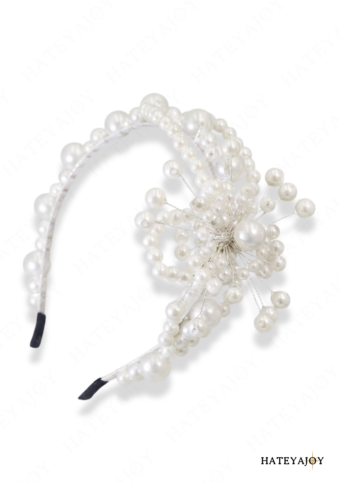 Serre Tête Blanc Mariage