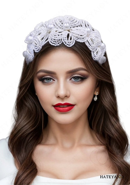 Serre Tête Mariage Perle