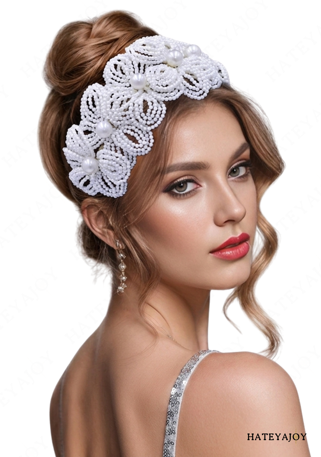 Serre Tête Mariage Perle