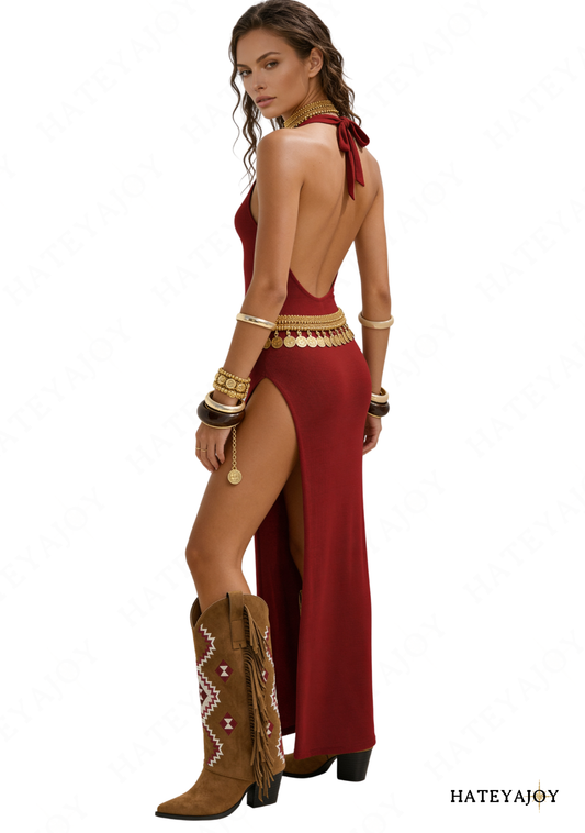 Robe Longue Boho Chic | Lady's