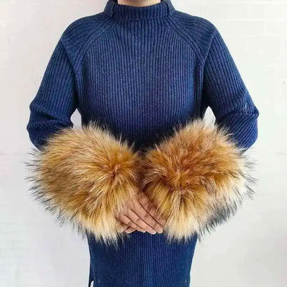 Poignets Fausse Fourrure<br>Snowlee