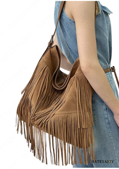 Sac Besace Franges Indien Hippie | Gwyneth