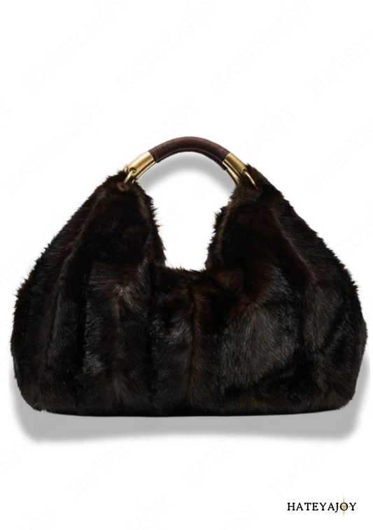 Sac Cabas Fausse Fourrure Loly