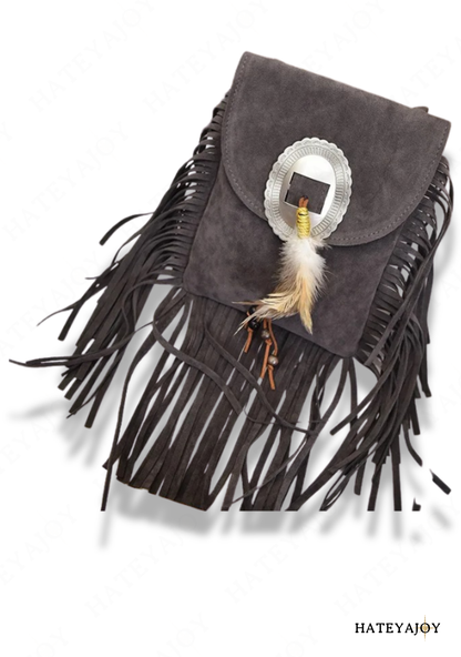 Sac Bandoulière Femme En Daim<br>Indy