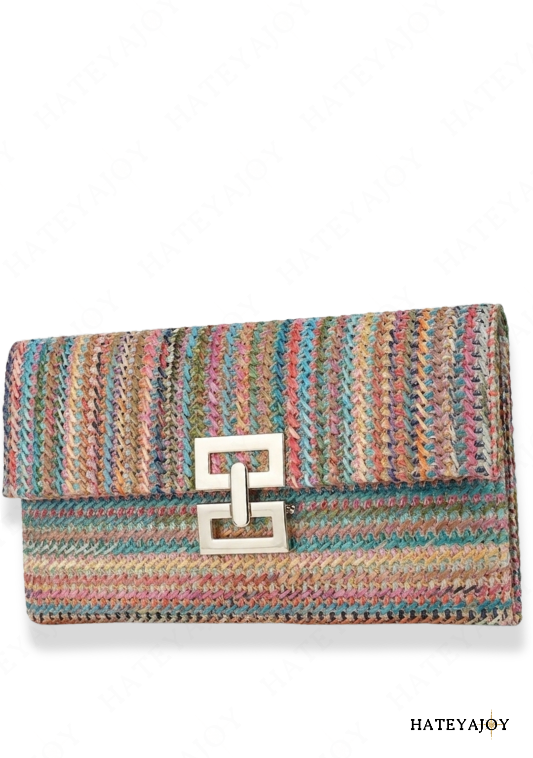 Sac Pochette En Paille | Loany