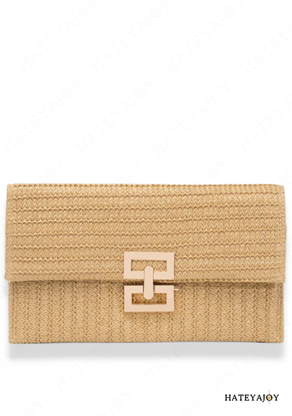 Sac Pochette En Paille | Loany