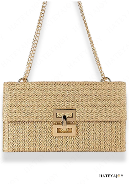Sac Pochette En Paille | Loany