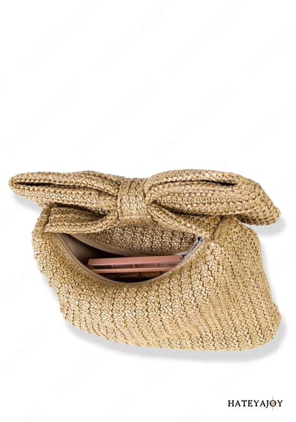 Pochette Paille Mariage | Noeudy