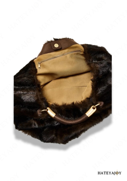 Sac Cabas Fausse Fourrure<br>Loly