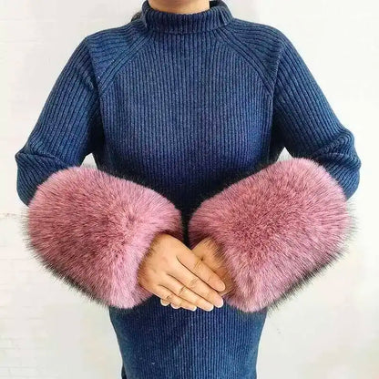 Poignets Fausse Fourrure<br>Snowlee